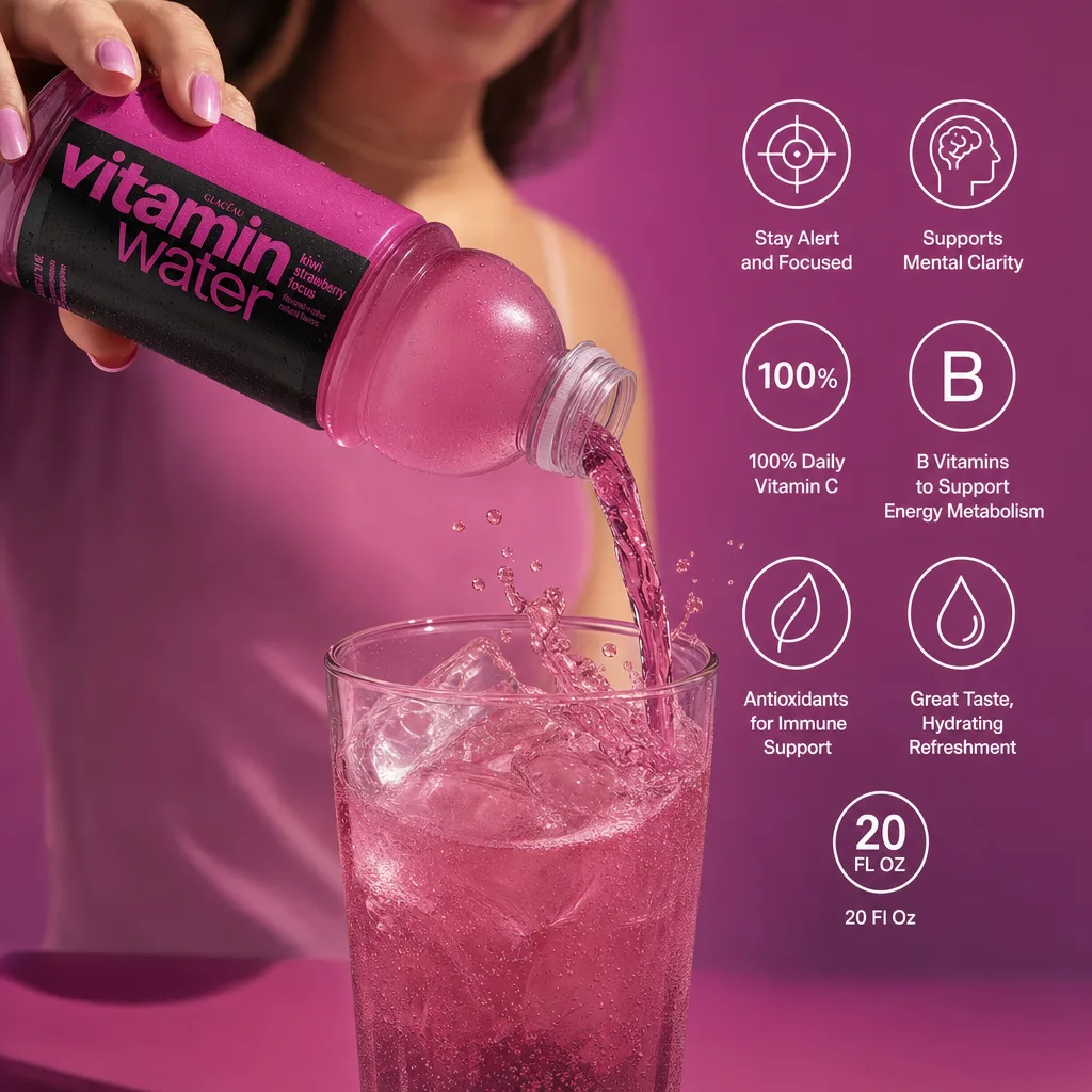 Vibe check · Vitamin Water creative from Commerce Studio