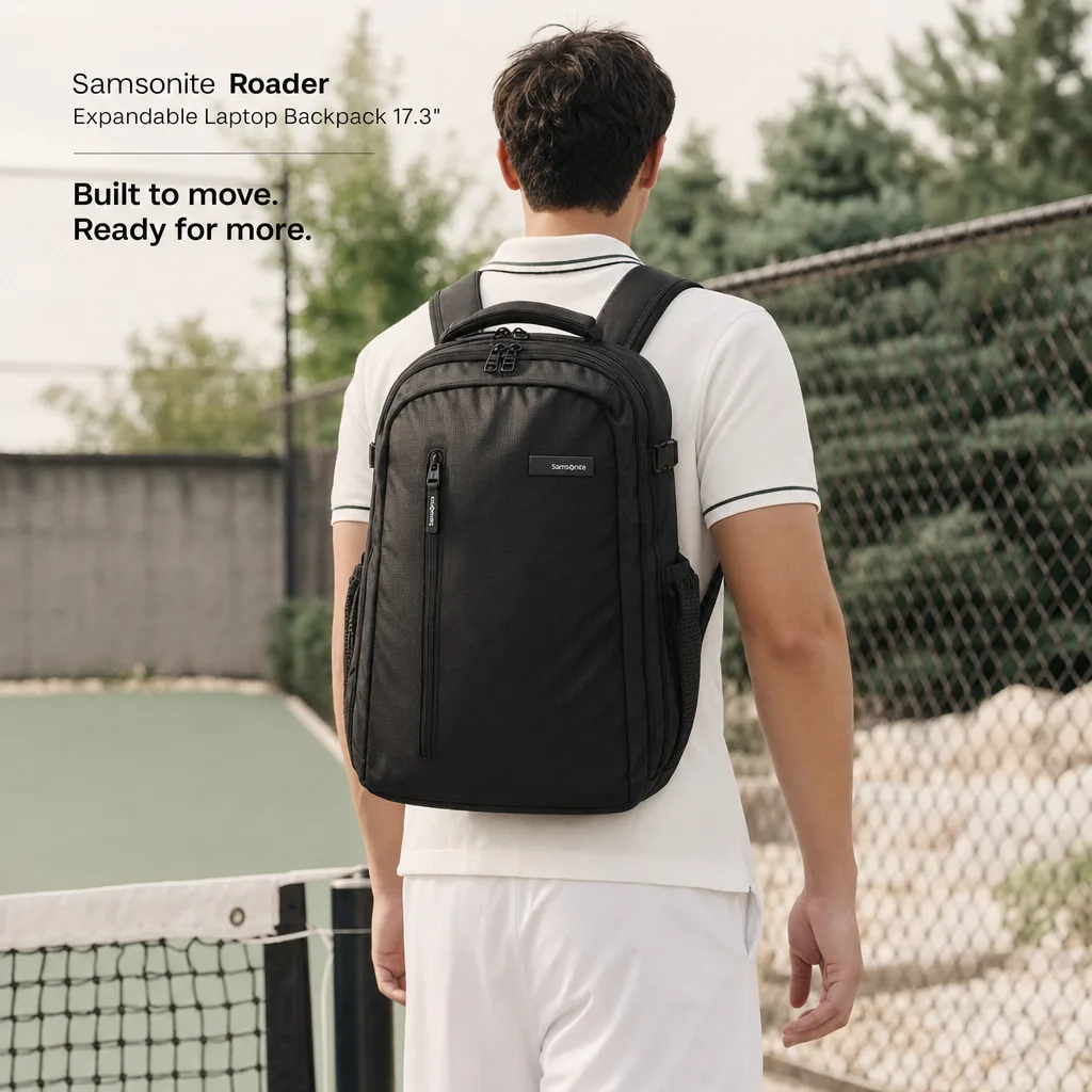 Vibe check · Samsonite creative from Commerce Studio